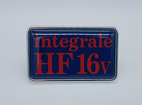 Emblema HF Integrale 16v parrilla