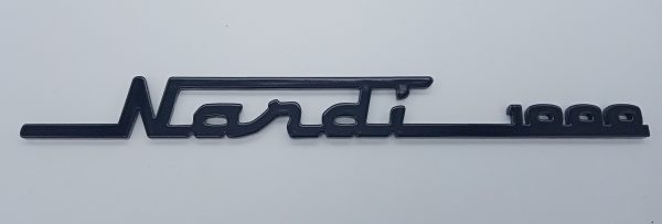 Emblema Nardi 1000 portón trasero Seat 600